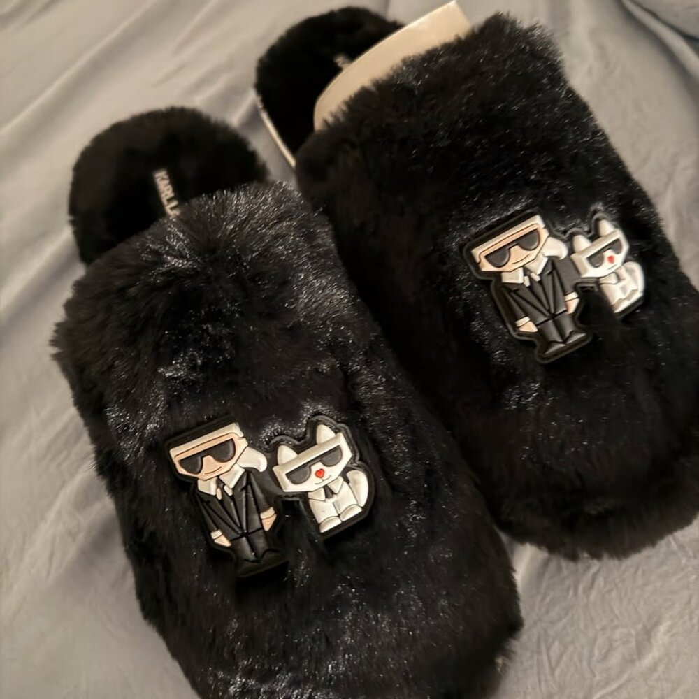 Karl Lagerfeld Slippers NWT